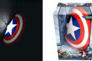 Lo scudo di Capitan America diventa una lampada 3D per la cameretta
