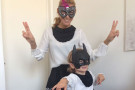 Federica Fontana e sua figlia vestite uguali per la notte di Halloween [Foto]