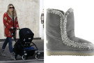 Sienna Miller, mamma e icona di stile, sceglie i Mou Boots per l’inverno
