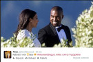 Kim Kardashian e Kanye West si sono sposati a Firenze con la loro bimba North. Prime Foto
