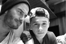 Brooklyn Beckham e la foto con David: “Papà, sono più cool di te!”