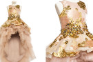 Lusso e moda per bambini: l’abito in oro da 24 carati di Mischka Aoki
